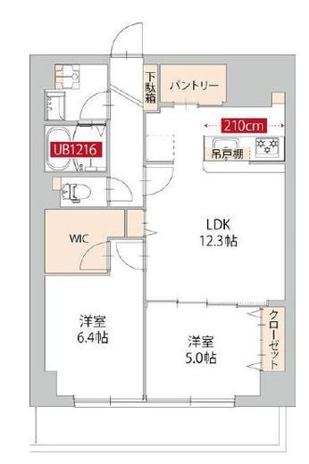 ラ・コリーヌ日吉 3階 間取り図