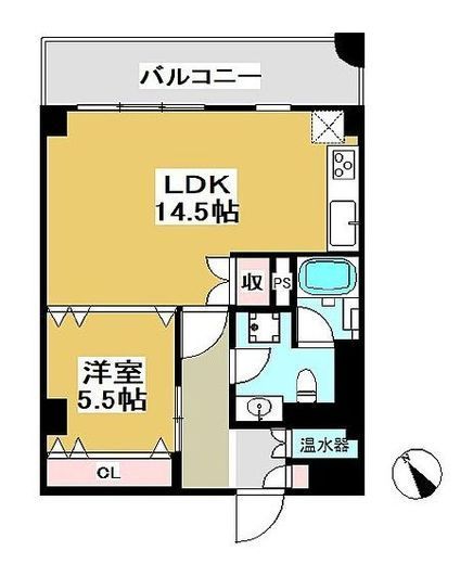 パレロワイヤル六番町 1階 間取り図