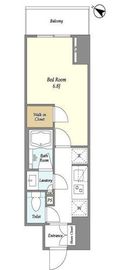 ドゥーエ横濱鶴見 820 間取り図