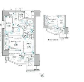 デュオステージ横濱桜木町 10階 間取り図