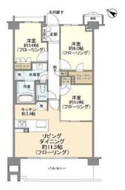 パークナード経堂 2階 間取り図