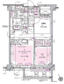 ディアナコート祐天寺レジデンス 5階 間取り図