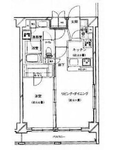 パレステュディオ神田神保町 12階 間取り図