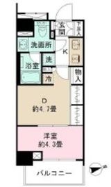 パークリュクス中野 9階 間取り図