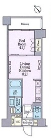 クレストコート渋谷笹塚 302 間取り図