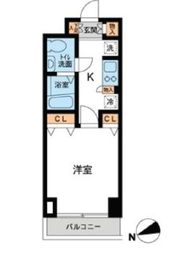 Cassia Kawasaki Residence (カッシア川崎レジデンス) 412 間取り図