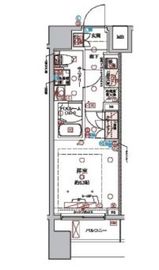ラクラス横浜 902 間取り図