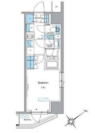 ルフォンプログレ赤塚 605 間取り図