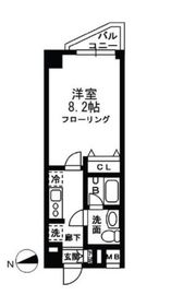 レジディア桜上水 403 間取り図