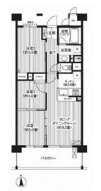 ピエス綱島 405 間取り図