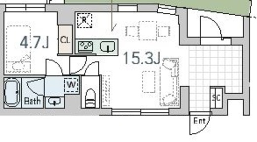 グランデュオ学芸大学3 (Gran Duo Gakugeidaigaku3) 101 間取り図