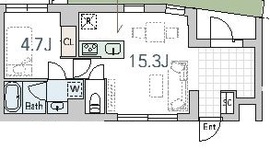 グランデュオ学芸大学3 (Gran Duo Gakugeidaigaku3) 101 間取り図