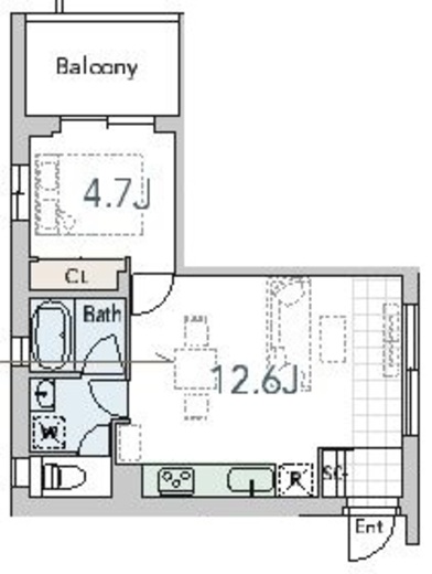 グランデュオ学芸大学3 (Gran Duo Gakugeidaigaku3) 105 間取り図