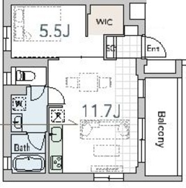 グランデュオ学芸大学3 (Gran Duo Gakugeidaigaku3) 305 間取り図