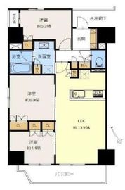 リビオ板橋駅前 5階 間取り図