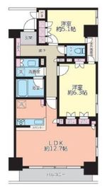 フェリズ横浜公園 9階 間取り図
