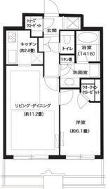 ラゾーナ川崎レジデンス 13階 間取り図