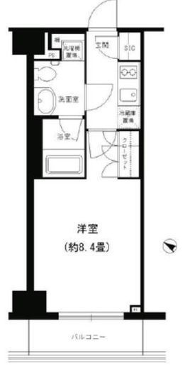 PORTO PARTIRE YOKOHAMA 4階 間取り図