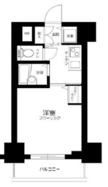 アヴァンティーク銀座2丁目参番館 6階 間取り図