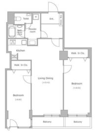 アーバンパーク代官山2 301 間取り図