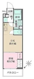 WHARF西馬込 (ワーフ西馬込) 308 間取り図