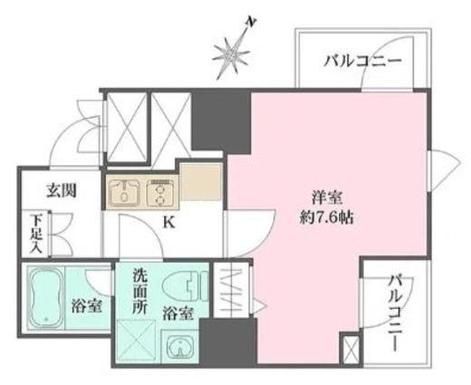 WHARF文京茗荷谷 (ワーフ文京茗荷谷) 1003 間取り図