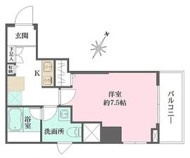 WHARF文京茗荷谷 (ワーフ文京茗荷谷) 1002 間取り図