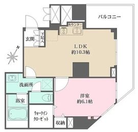 WHARF文京茗荷谷 (ワーフ文京茗荷谷) 702 間取り図