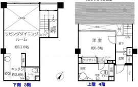 グランドメゾン神宮前 4階 間取り図