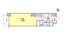 クレール武蔵小杉 302 間取り図