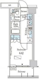 パークアクシス横濱大通り公園 912 間取り図