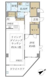 パークフロント大山 101 間取り図