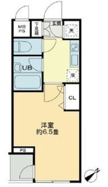 クロスレジデンス蒲田 809 間取り図