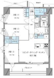 プレシス八丁堀リバーフロント 12階 間取り図