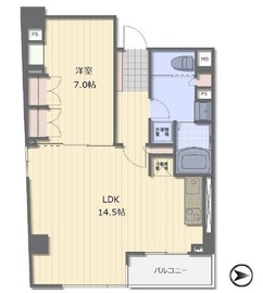 プロスペクト日本橋本町 1302 間取り図