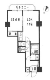 グランドメゾン恵比寿東 4階 間取り図