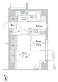 TRACK向ヶ丘遊園 203 間取り図