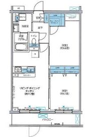 SYNCHRONICITY Musashino (シンクロニシティ武蔵野) 102 間取り図