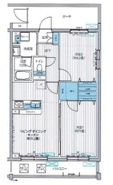 SYNCHRONICITY Musashino (シンクロニシティ武蔵野) 207 間取り図