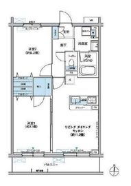 SYNCHRONICITY Musashino (シンクロニシティ武蔵野) 203 間取り図