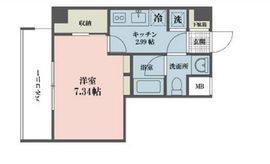 ドゥーエ武蔵小金井 203 間取り図