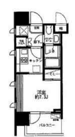 レジディア大森東 401 間取り図