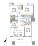 ブリリアマーレ有明 9階 間取り図