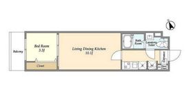 アルファコート町屋 302 間取り図