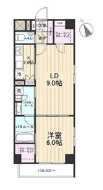 デュオステージ横濱赤門通り 4階 間取り図