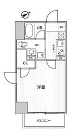 グラシアプレイス川崎駅前 1101 間取り図