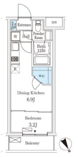 Ville Grace 永福町 302 間取り図