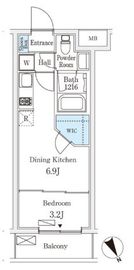 Ville Grace 永福町 304 間取り図
