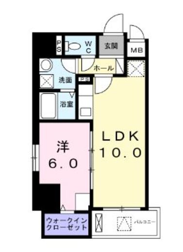 E.ステージ新御徒町 703 間取り図