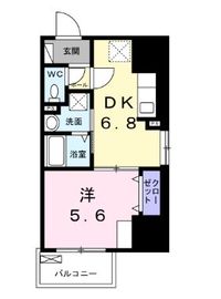 E.ステージ新御徒町 101 間取り図